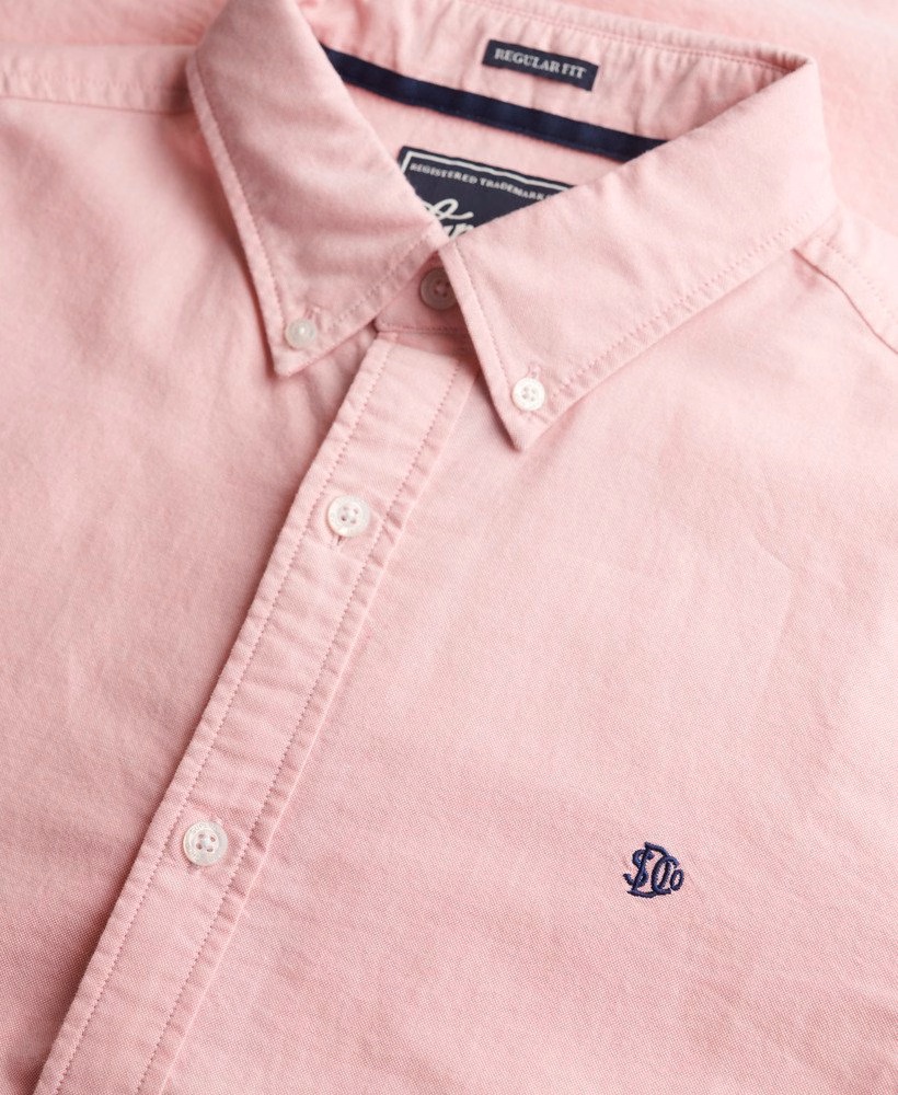 Camisa Oxford Clássica de Manga Comprida