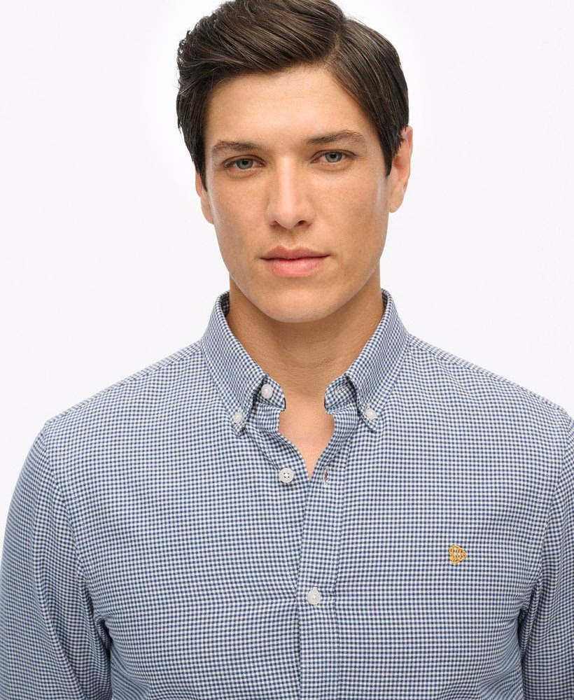 Camisa Oxford Clássica de Manga Comprida