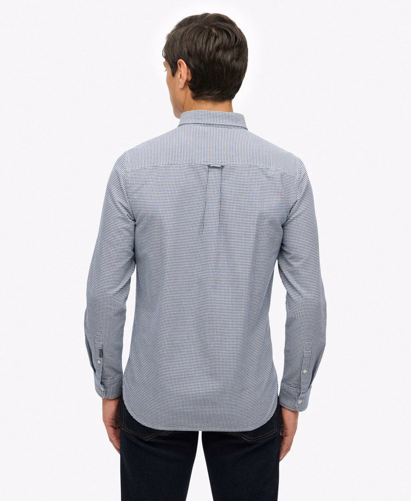 Camisa Oxford Clássica de Manga Comprida