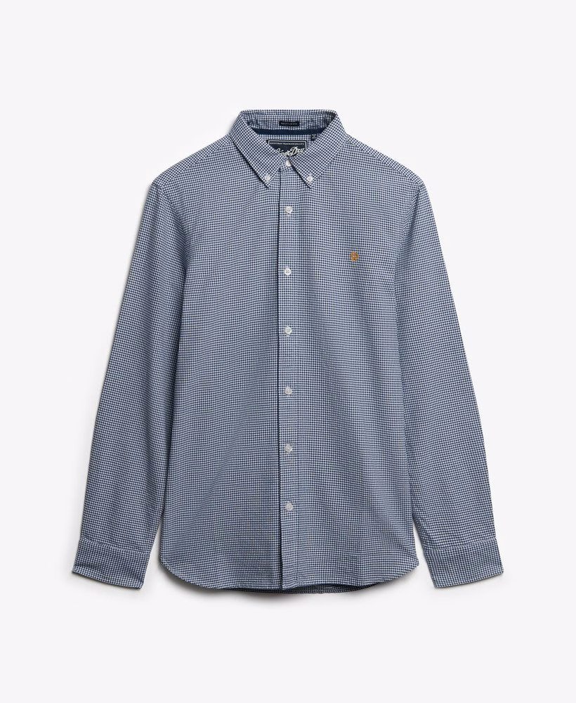 Camisa Oxford Clássica de Manga Comprida
