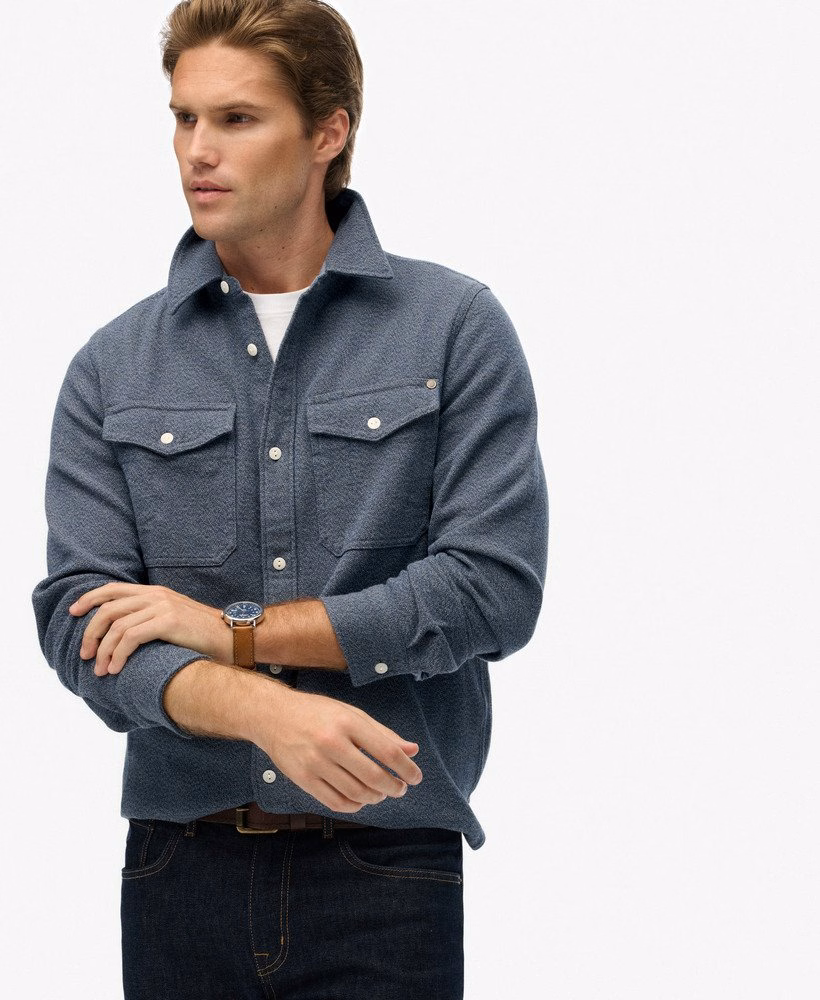 Loja Merchant - Camisa de Flanela Pesada