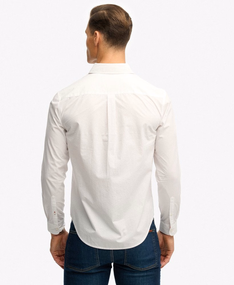 Camisa clássica de manga comprida sob medida
