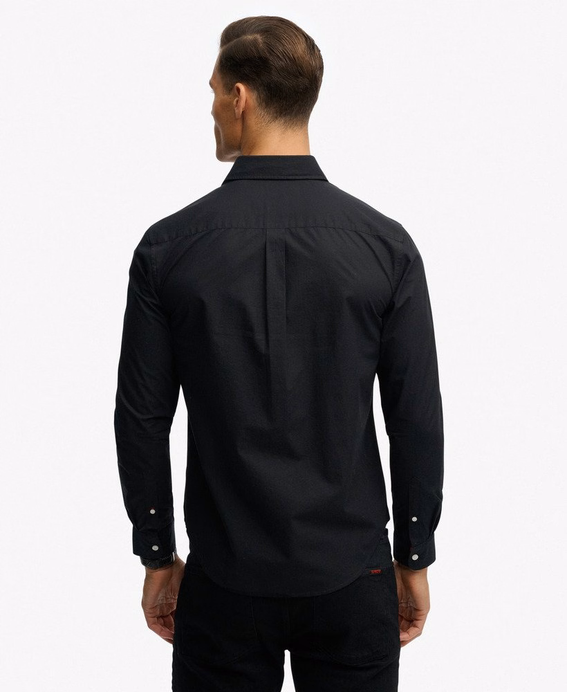 Camisa clássica de manga comprida sob medida