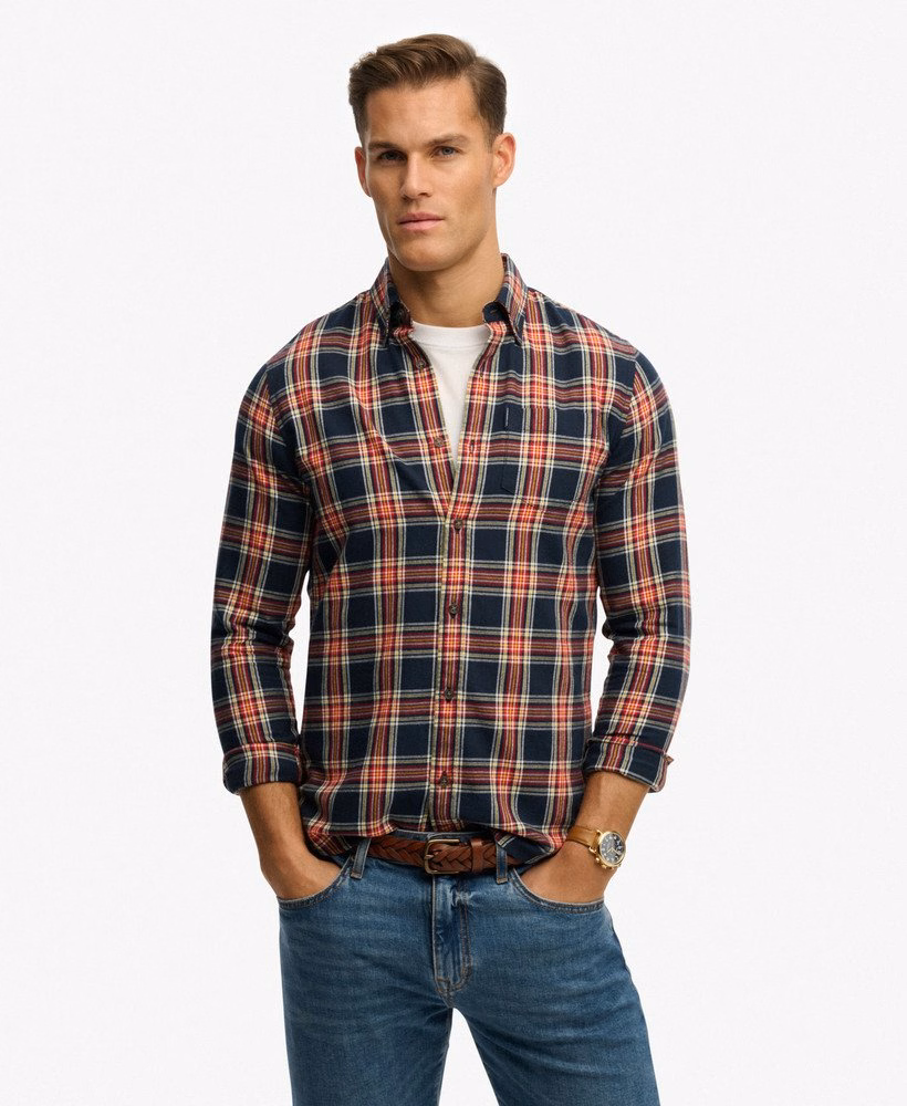 Camisa xadrez vintage