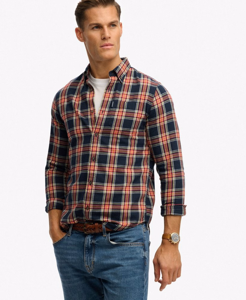 Camisa xadrez vintage
