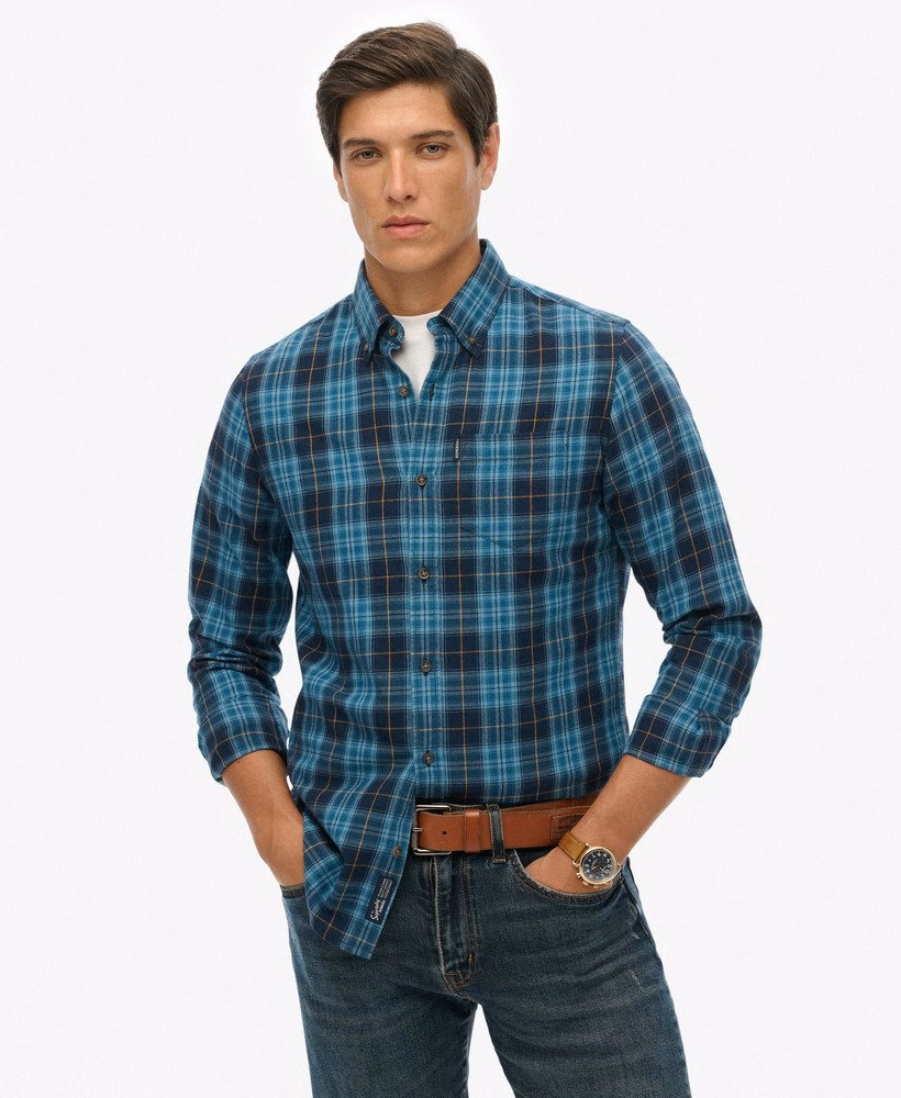 Camisa xadrez vintage