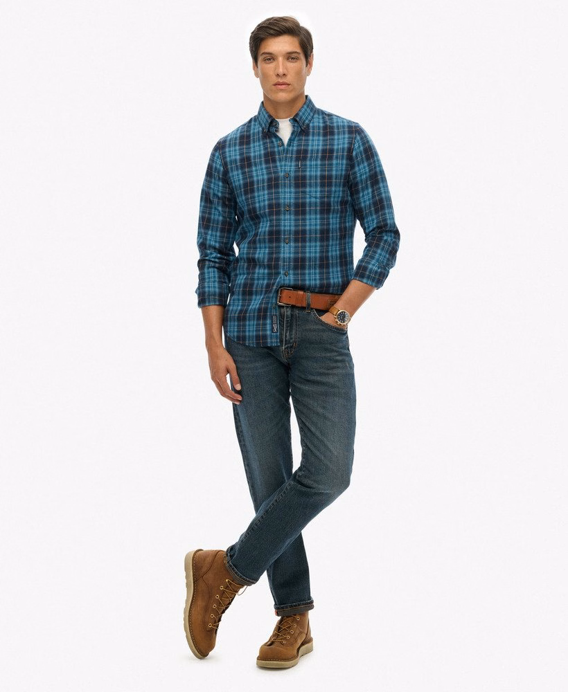 Camisa xadrez vintage