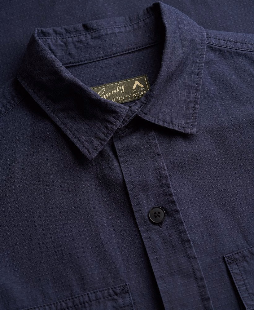 Camisa militar de manga comprida