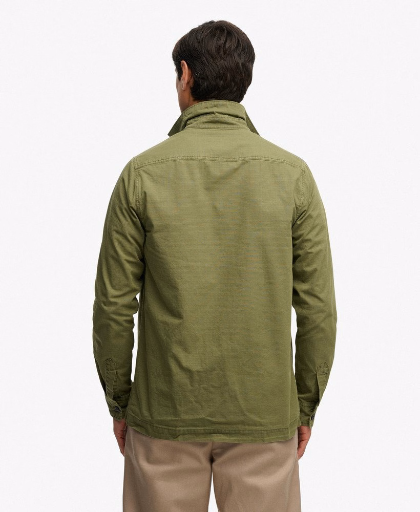 Camisa militar de manga comprida