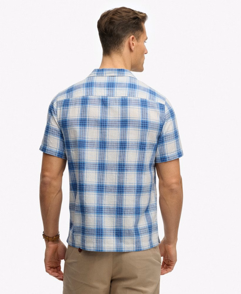 Camisa de manga curta Cabana Check