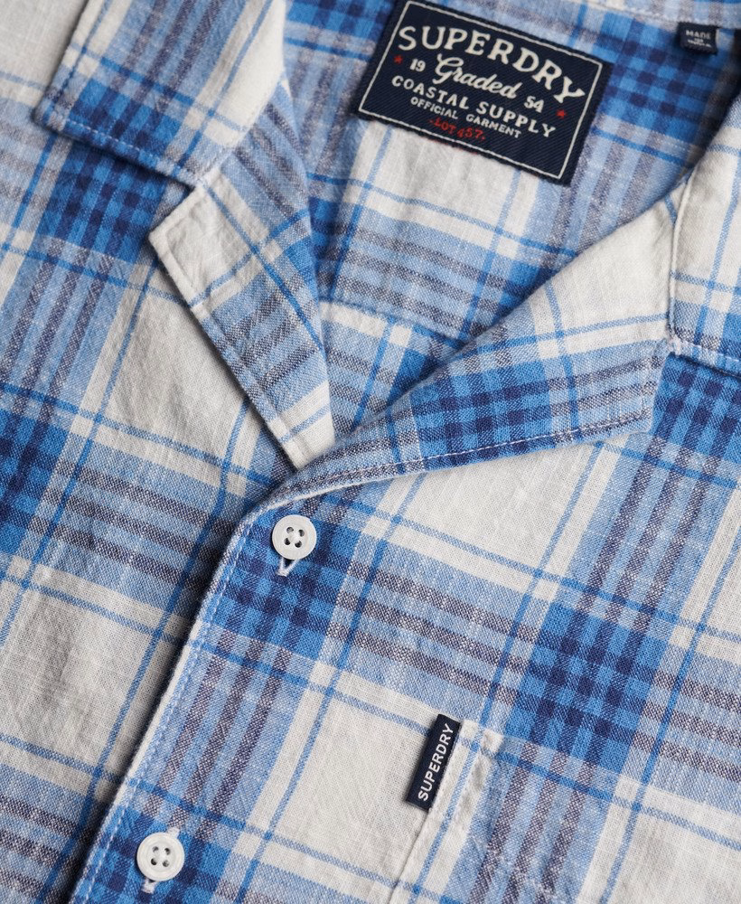 Camisa de manga curta Cabana Check