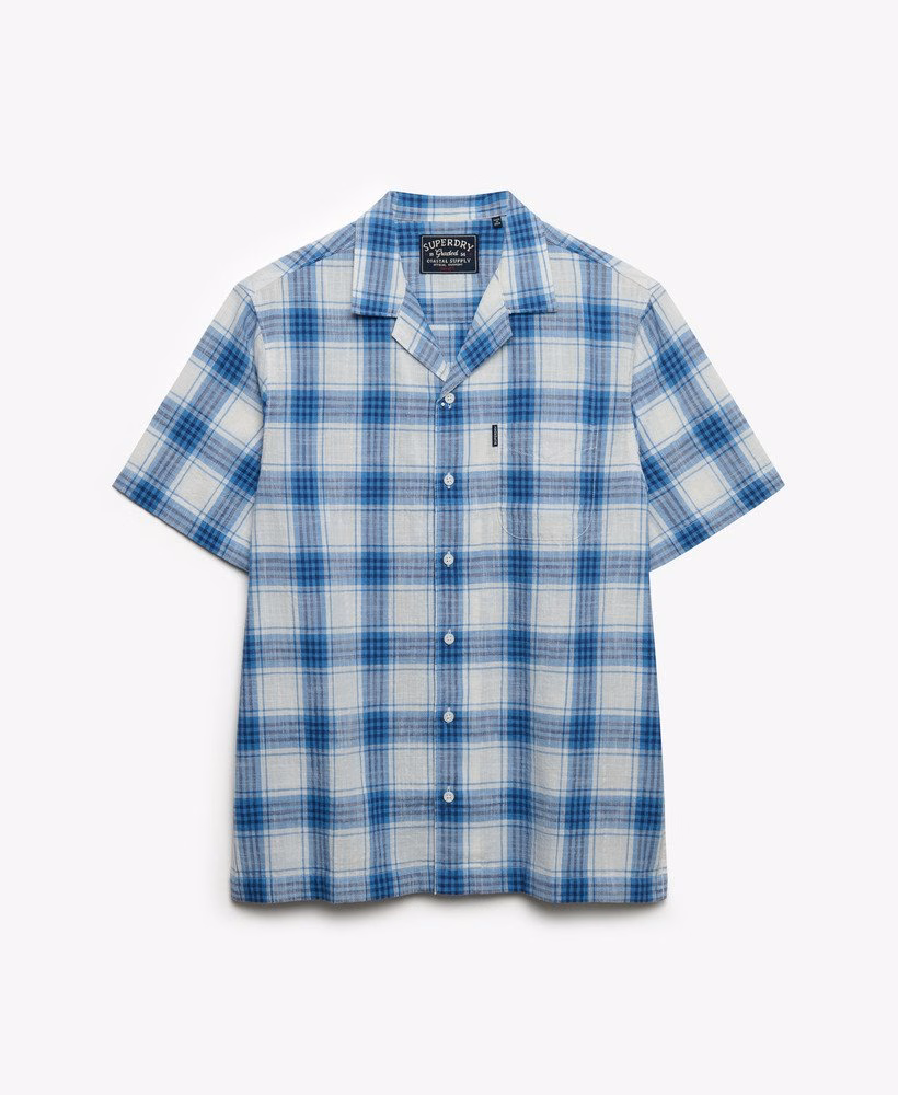 Camisa de manga curta Cabana Check