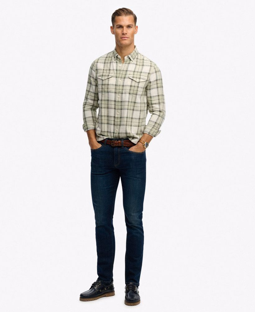 Loja Merchant - Camisa Xadrez Leve