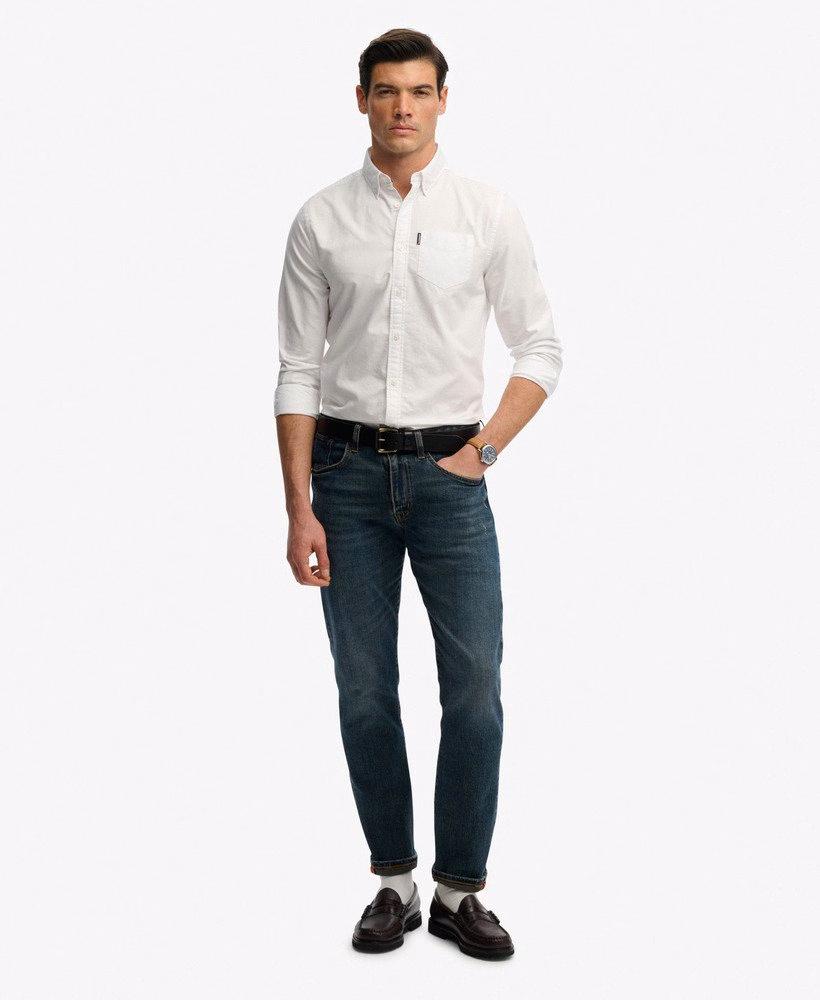Camisa Oxford Essencial de Manga Comprida