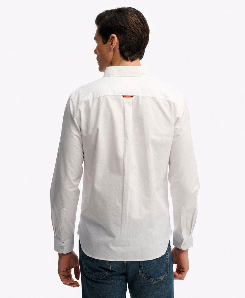 Camisa Oxford Essencial de Manga Comprida