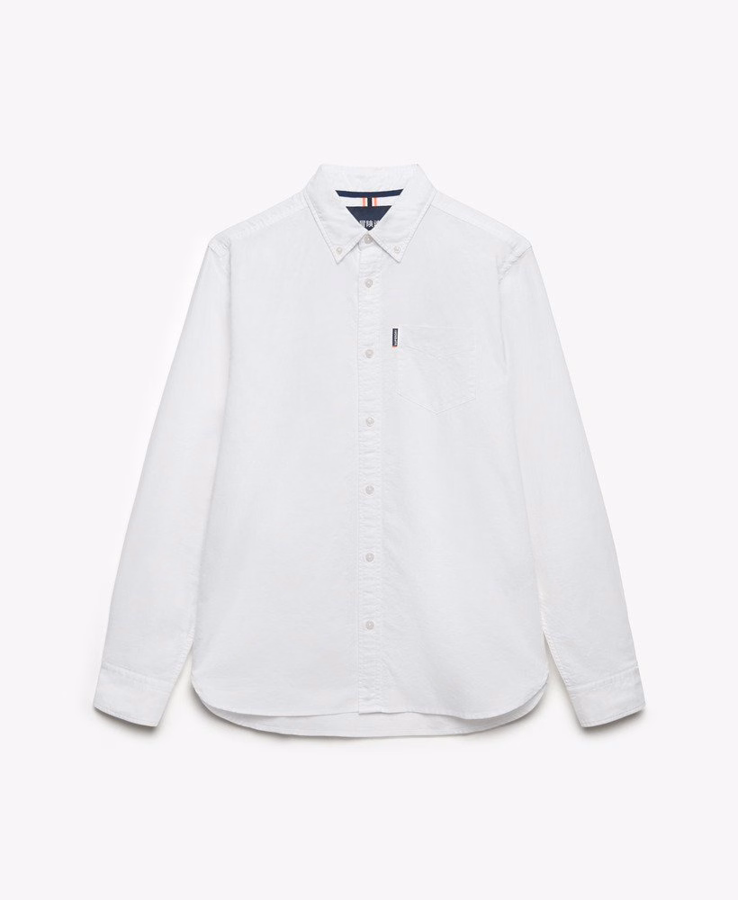 Camisa Oxford Essencial de Manga Comprida