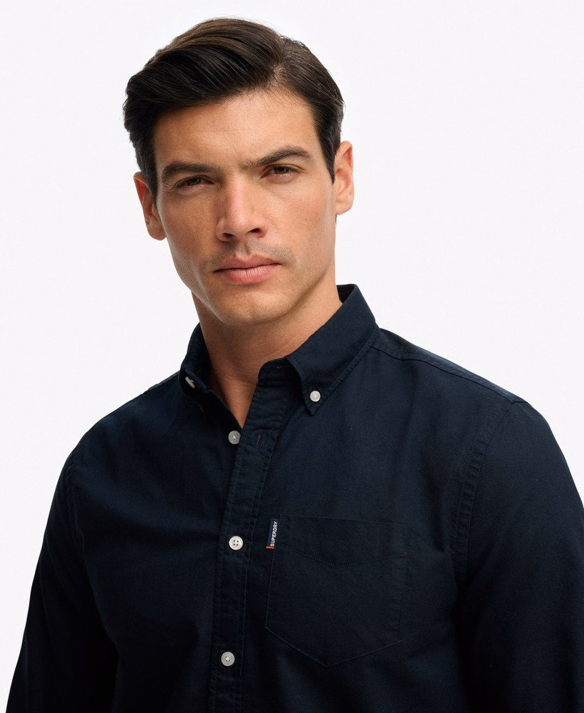 Camisa Oxford Essencial de Manga Comprida