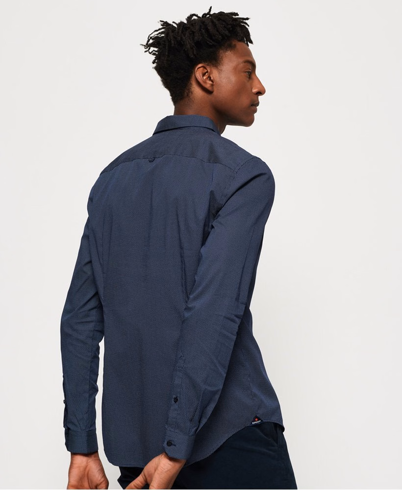 Camisa de manga comprida slim sob medida
