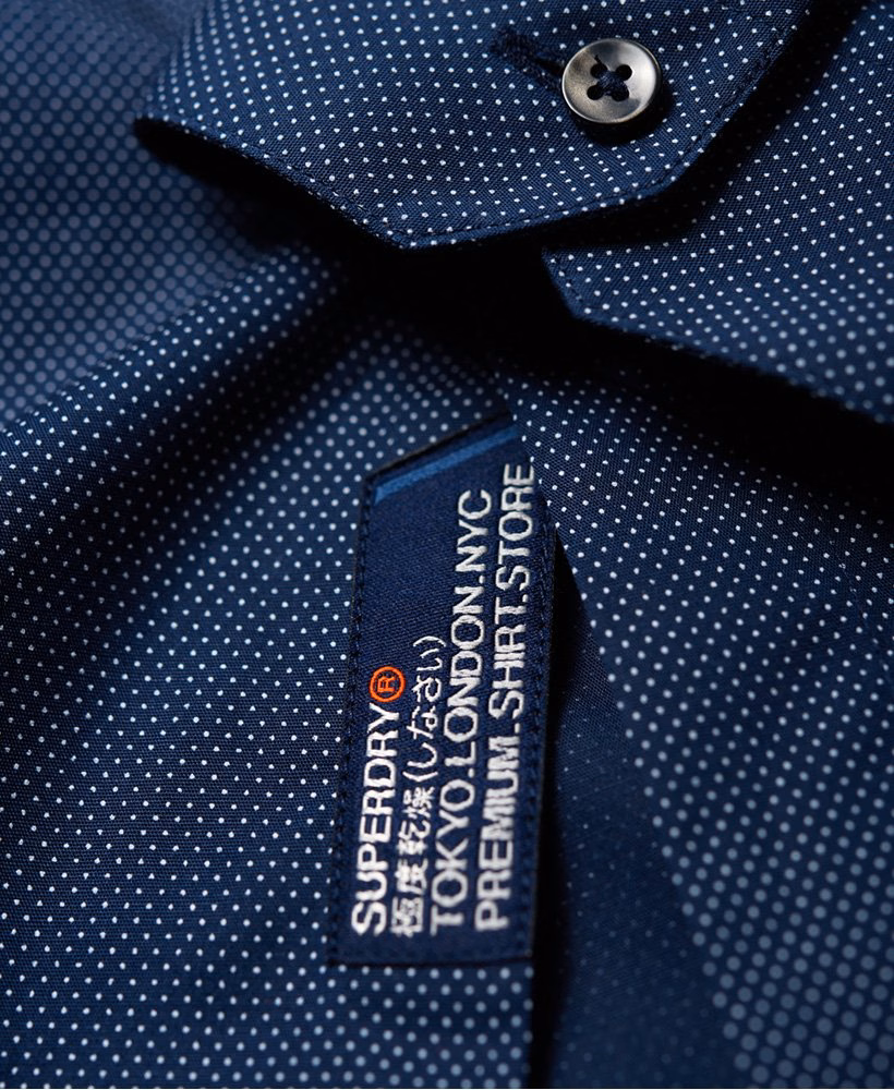 Camisa de manga comprida slim sob medida