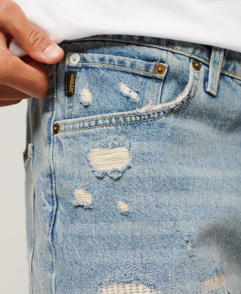 shorts retos de algodão orgânico na cor sunset vintage custom.