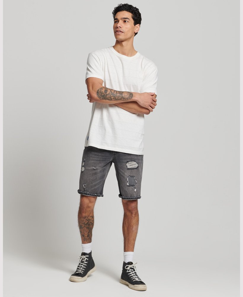 shorts retos vintage na cor cinza vintage da valley