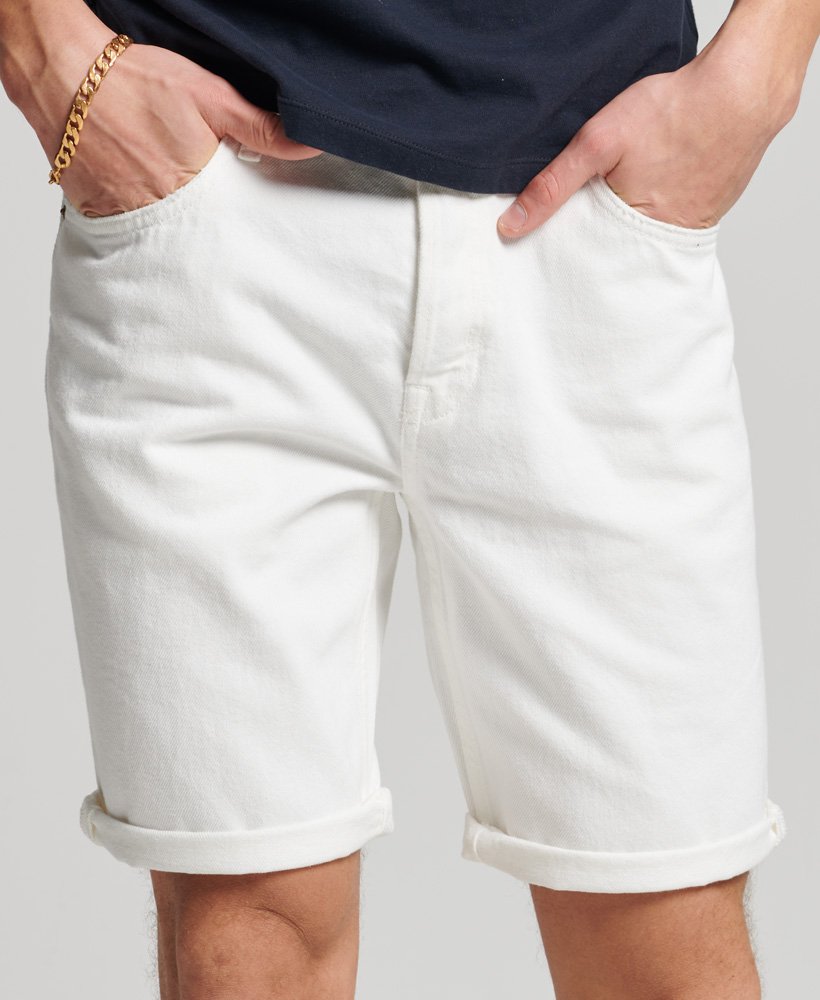 shorts retos vintage em branco rockwood vintage