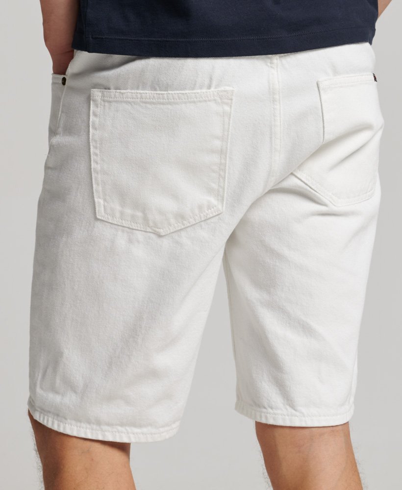 shorts retos vintage em branco rockwood vintage