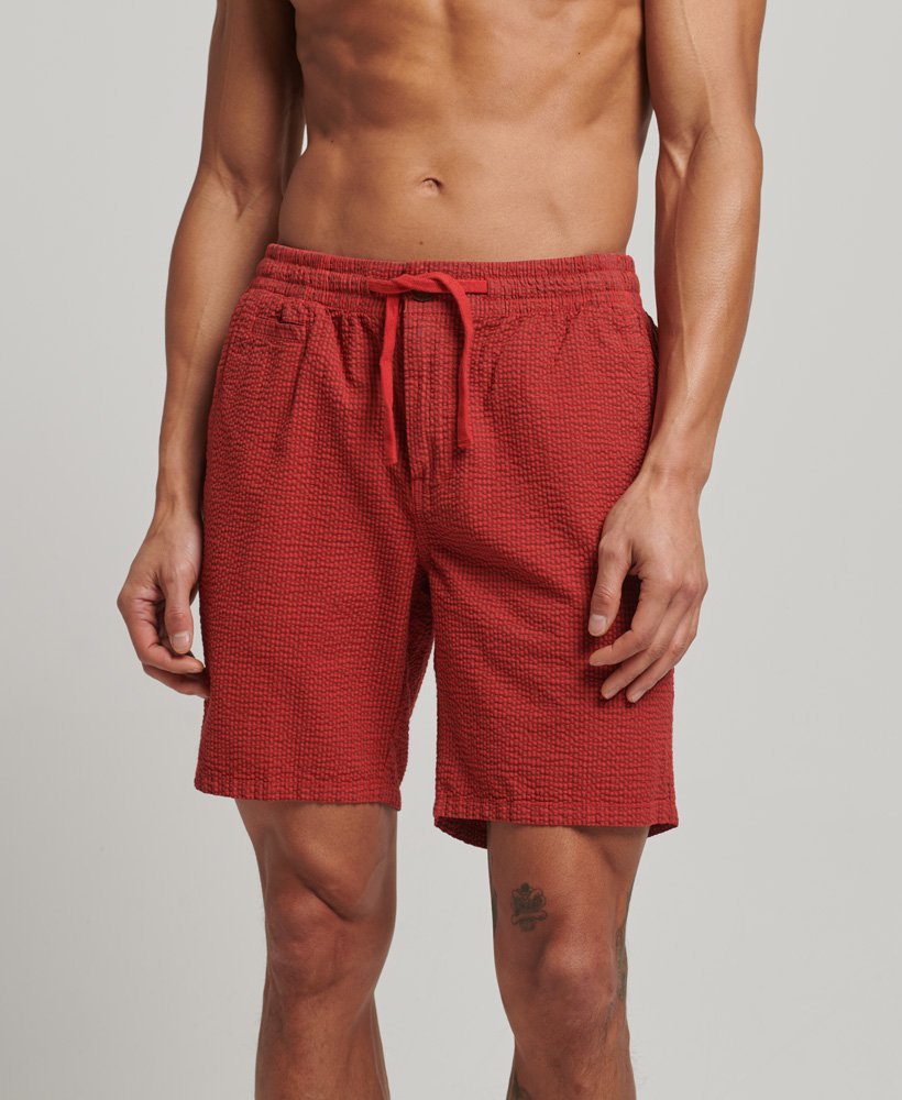 shorts tingidos em micro xadrez