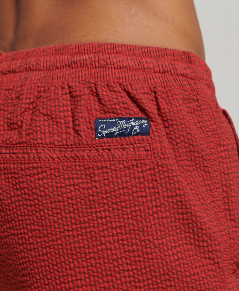 shorts tingidos em micro xadrez