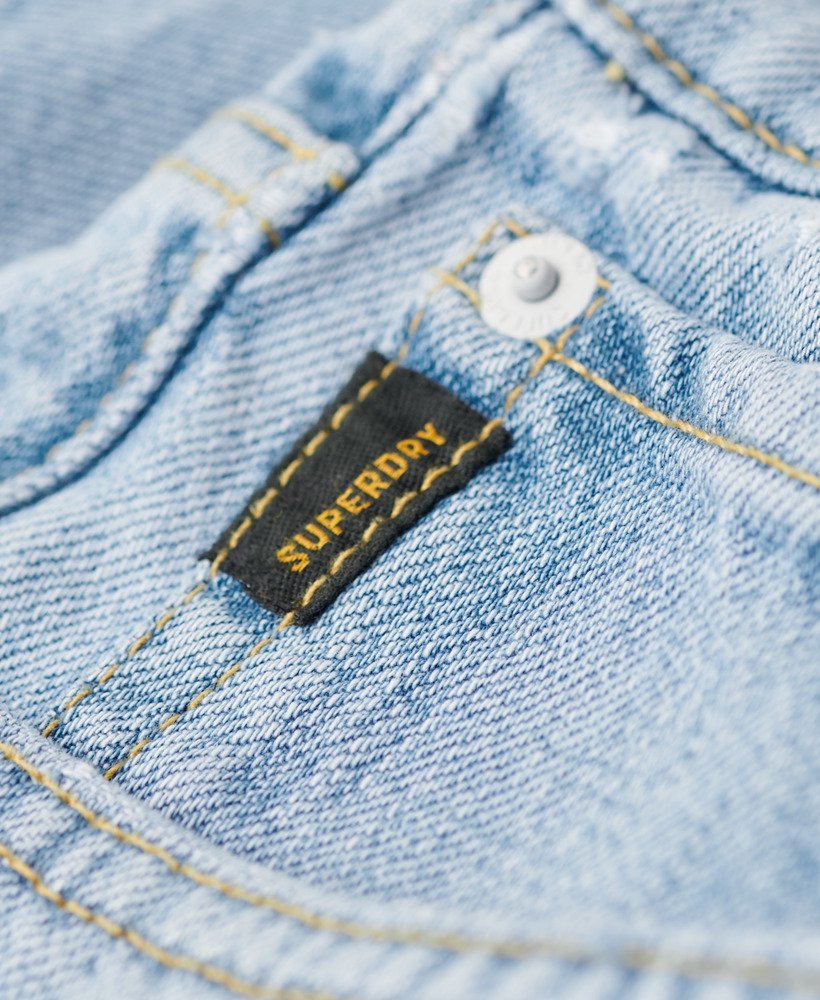 shorts retos vintage na cor oakwood light.