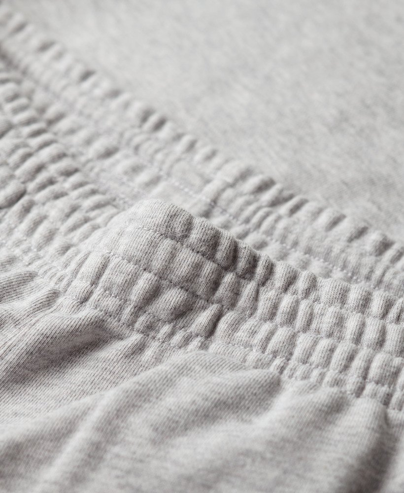 calções essential logo jersey na cor glacier grey mescl
