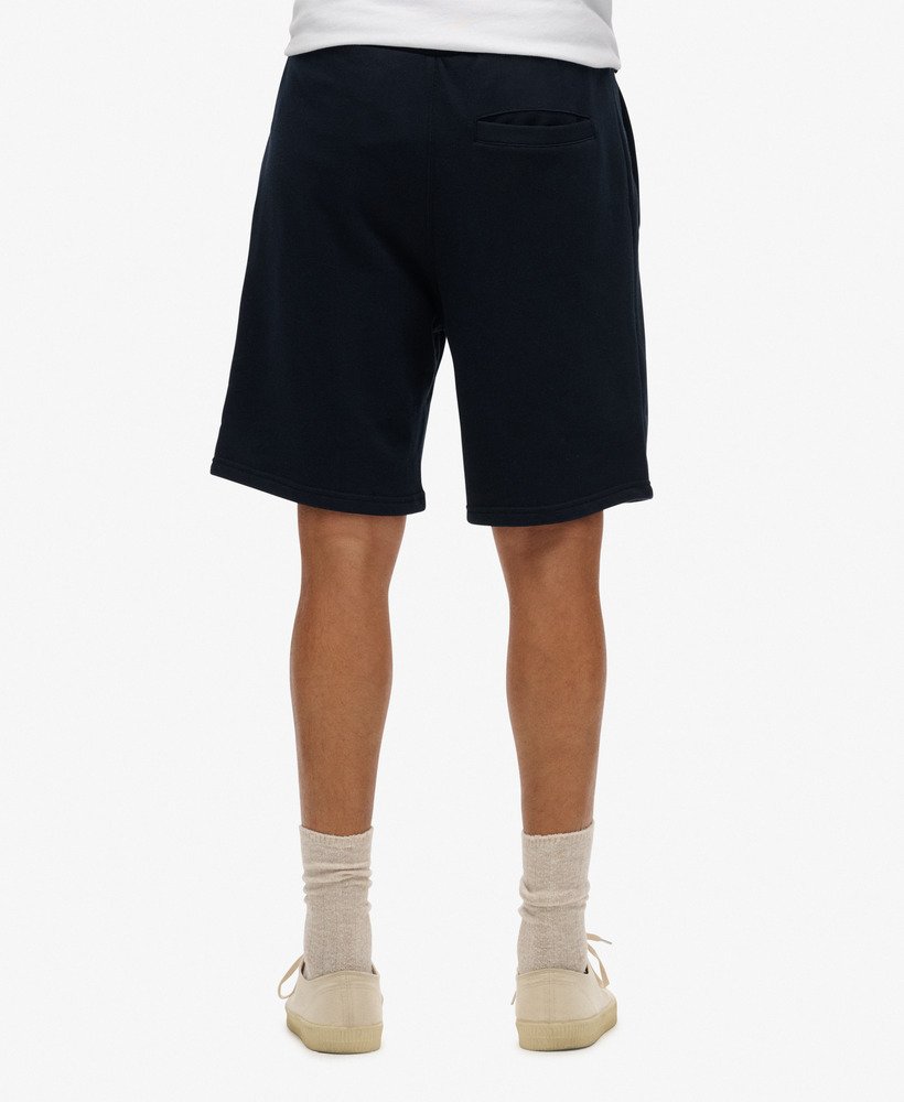 calções essential logo jersey na cor eclipse navy