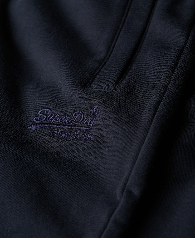 calções essential logo jersey na cor eclipse navy