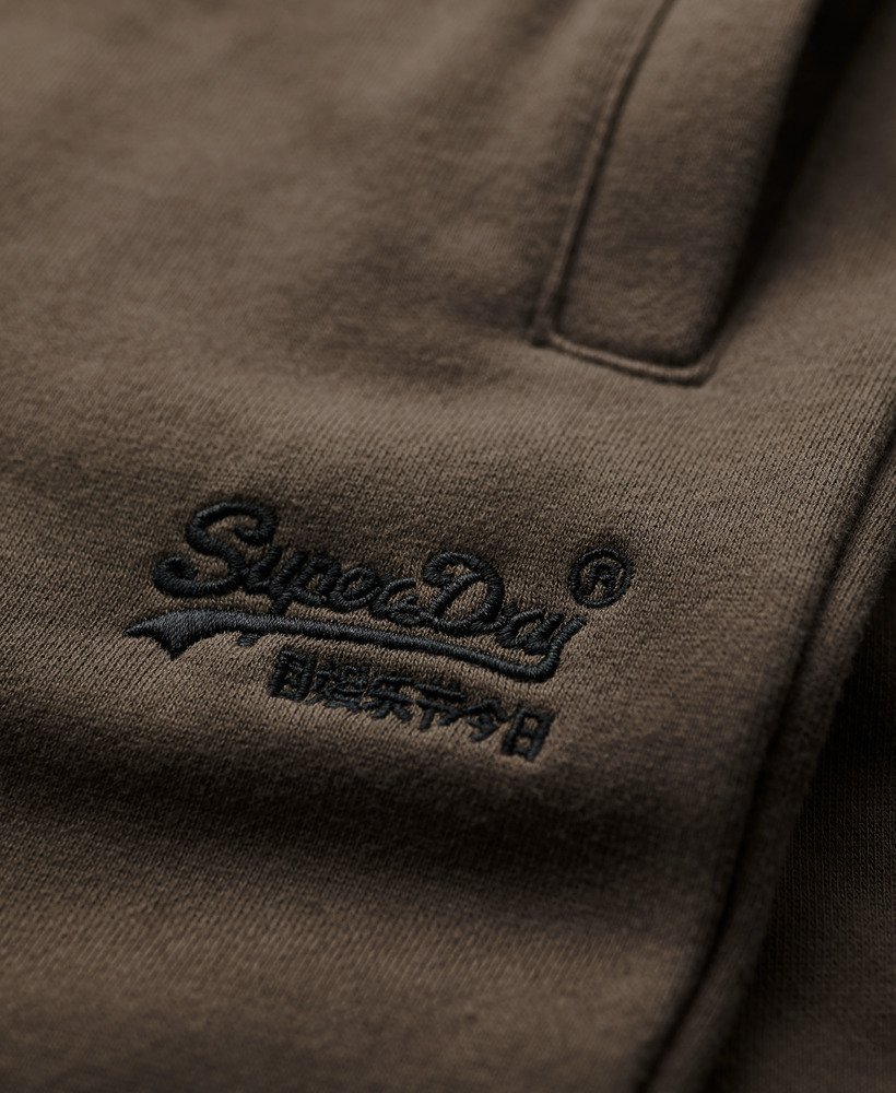 calções essential logo jersey na cor verde-oliva escuro