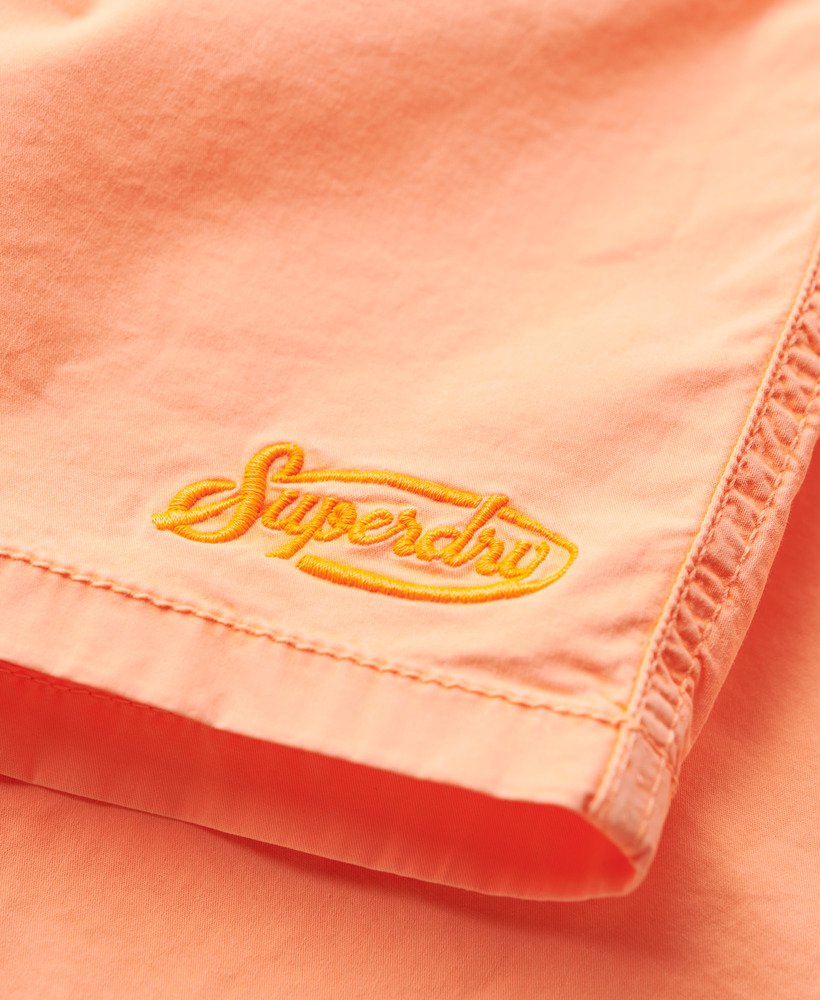 shorts de caminhada na cor pêssego