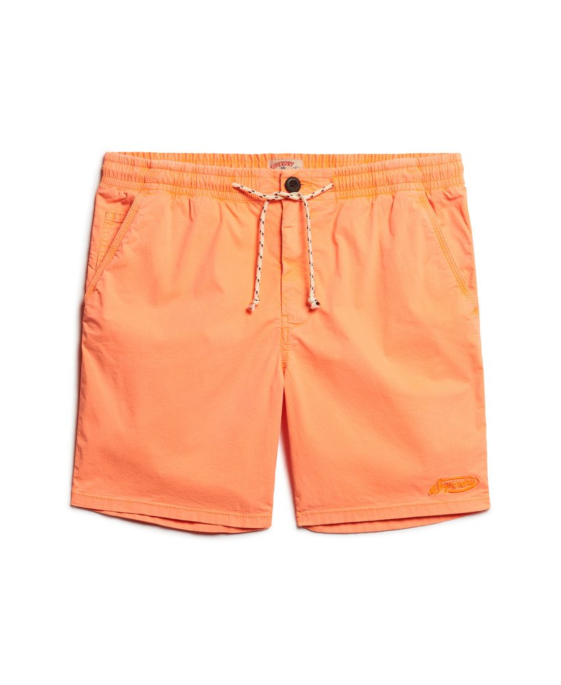 shorts de caminhada na cor pêssego