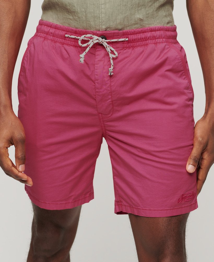 shorts de caminhada em rosa-choque