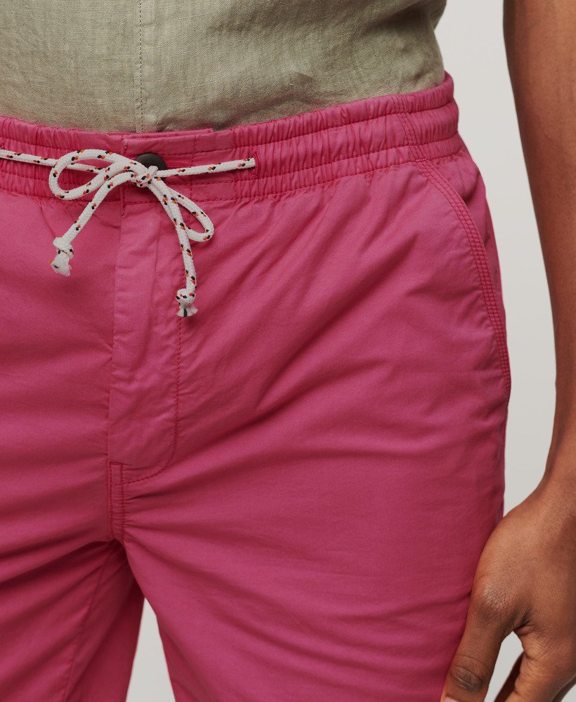 shorts de caminhada em rosa-choque