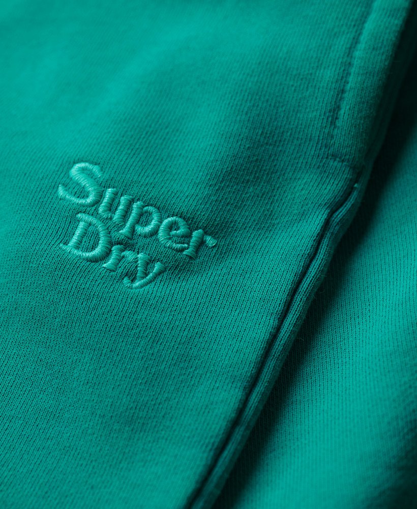 shorts vintage lavados na cor verde para parasailing.