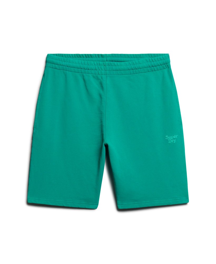 shorts vintage lavados na cor verde para parasailing.
