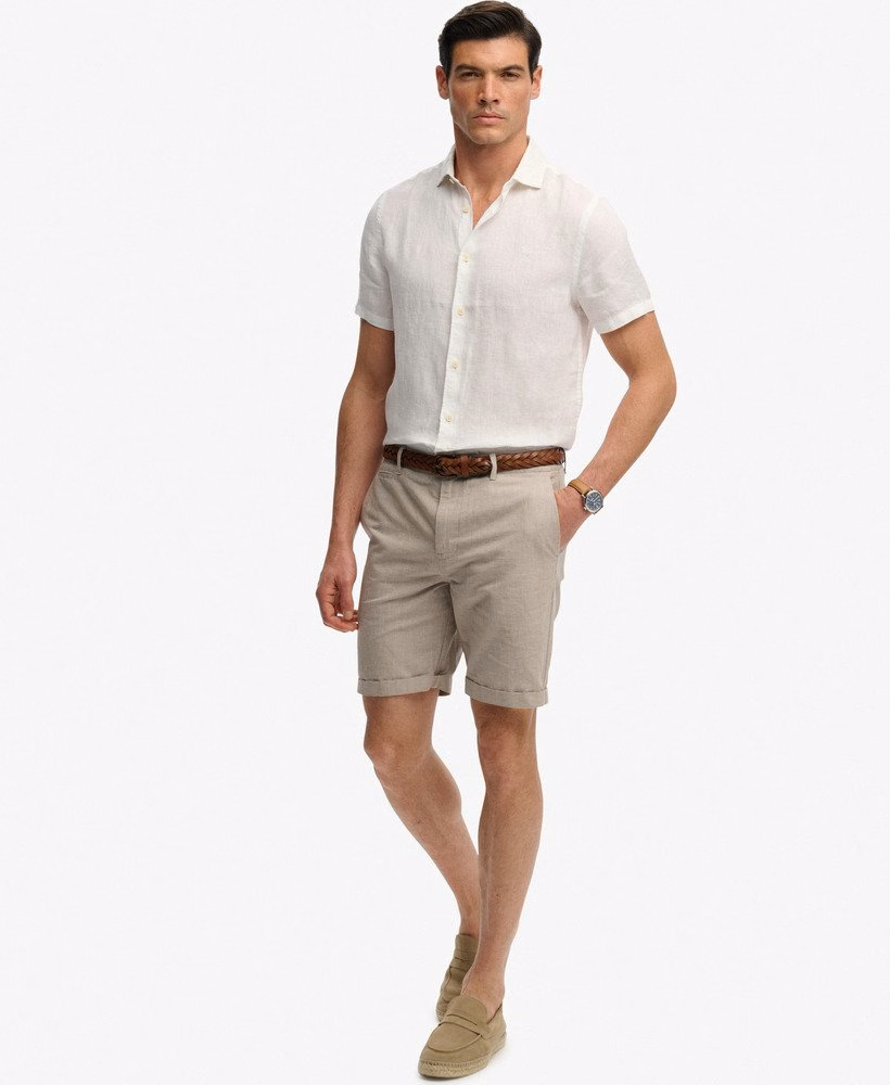 Shorts chino texturizados premium