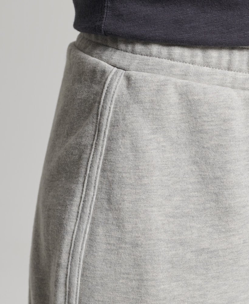 shorts vintage da califórnia em cinza mescla claro.