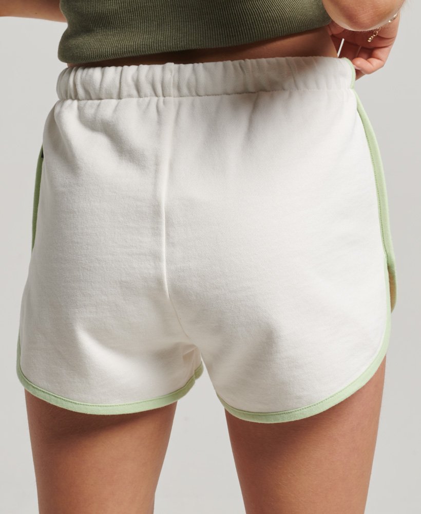 shorts vintage cooper classic em branco invernoverde espuma