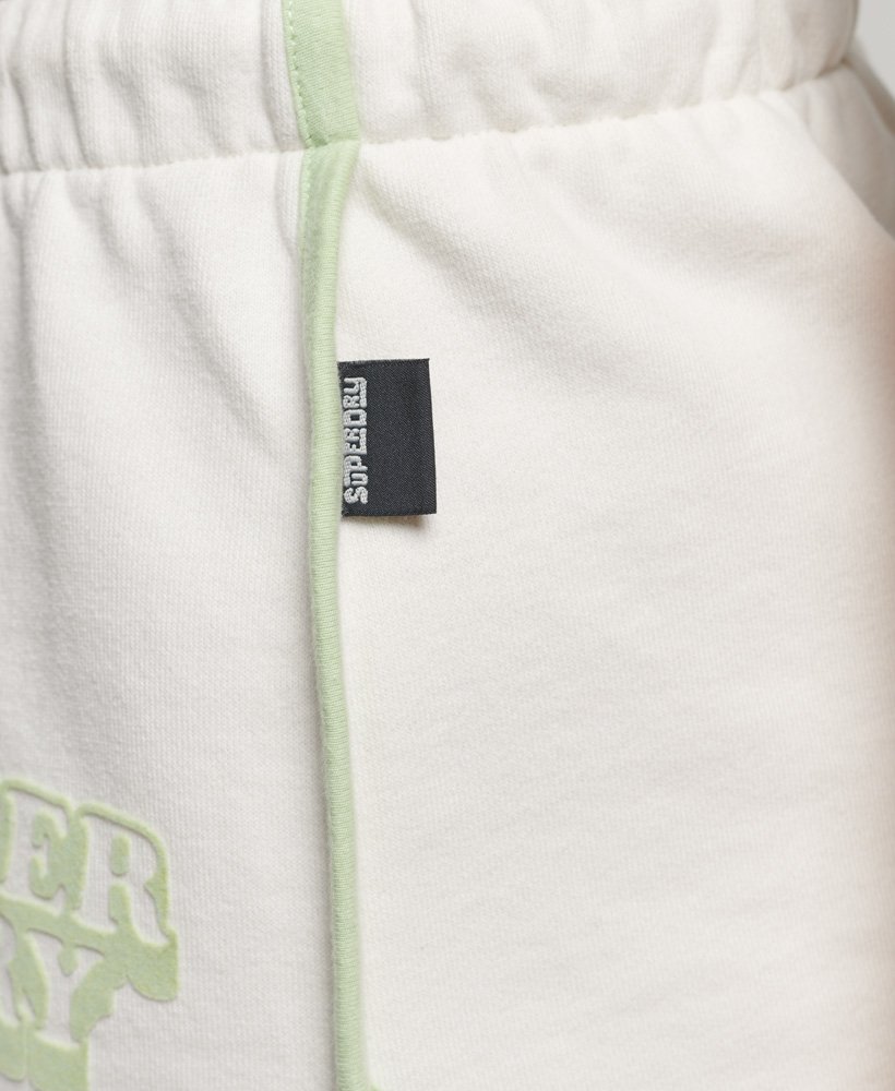 shorts vintage cooper classic em branco invernoverde espuma