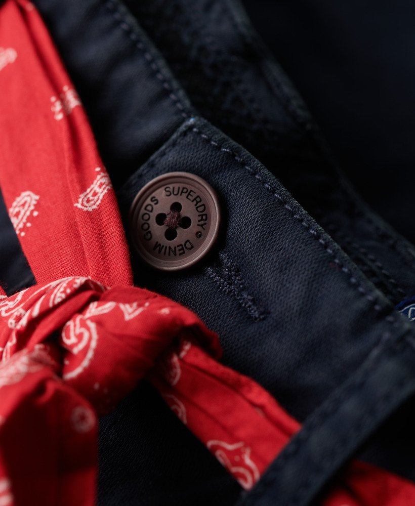 calções chino hot shorts na cor eclipse navy