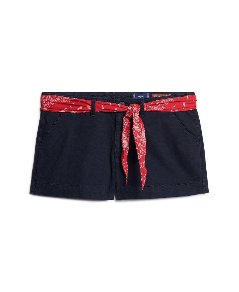 calções chino hot shorts na cor eclipse navy