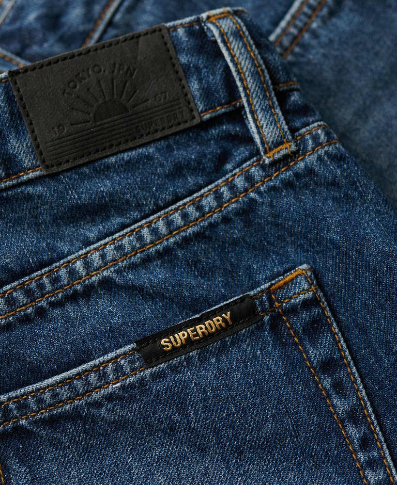 shorts jeans curtos na cor azul vintage wheeler