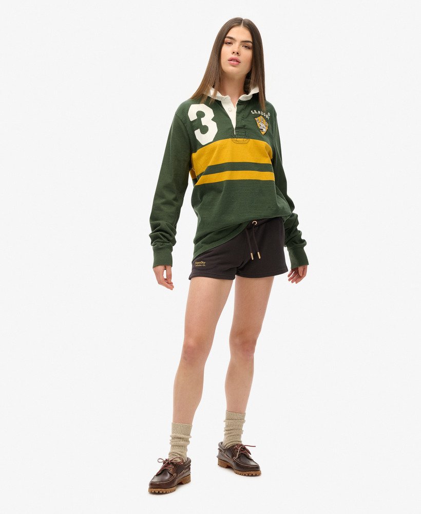 shorts essential logo na cor bison black