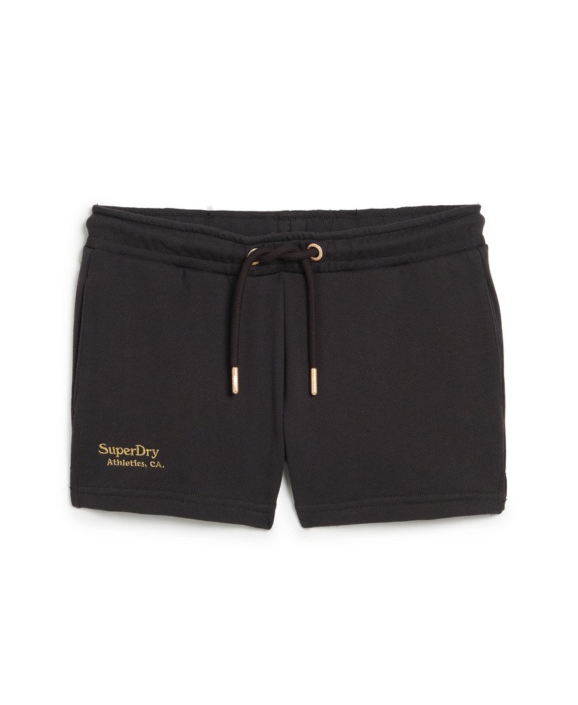 shorts essential logo na cor bison black