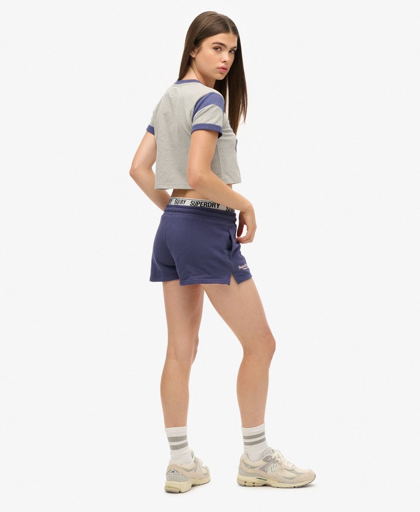 shorts essential logo na cor mariner navy